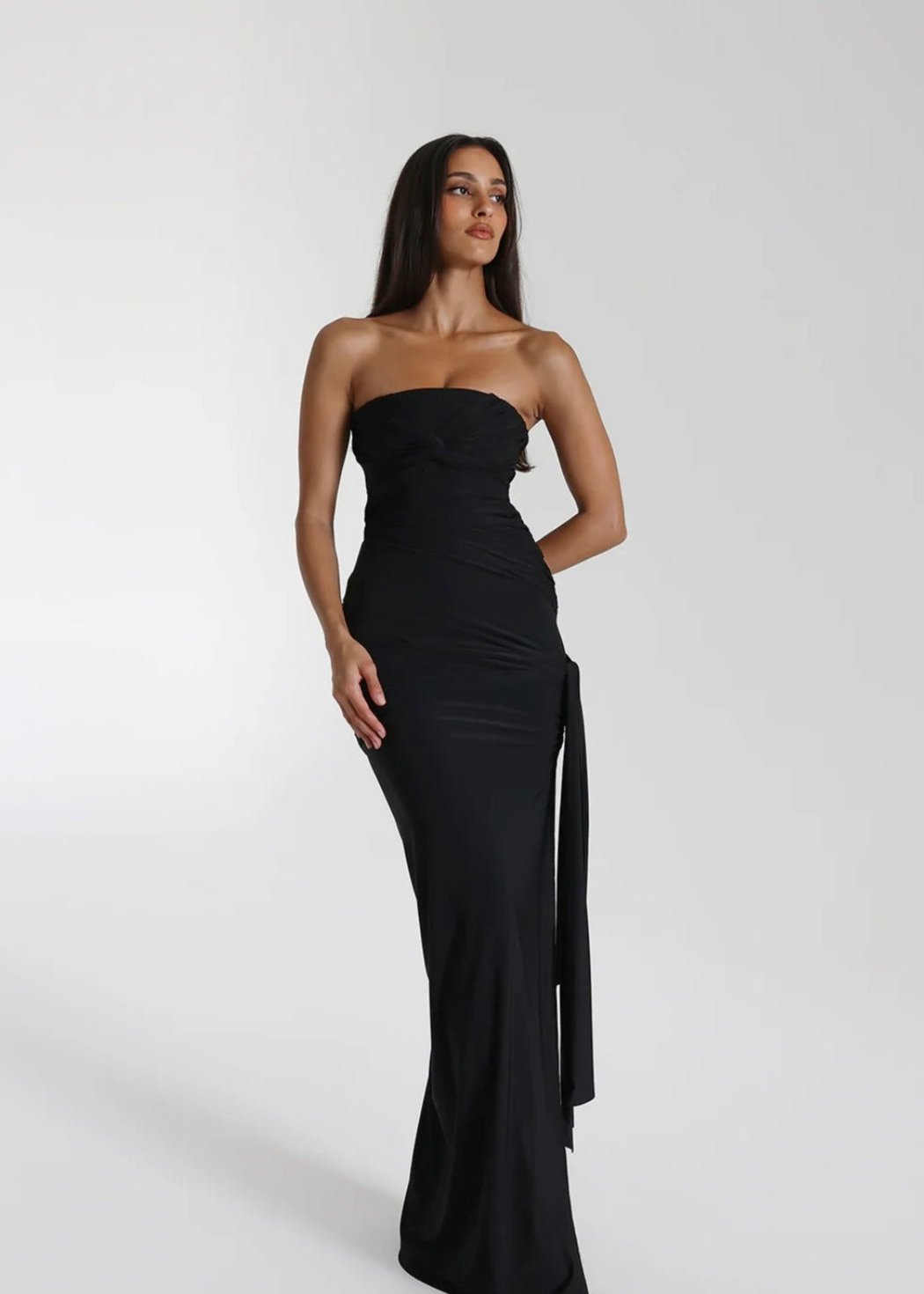 natalie rolt black dress NATALIE ROLT AGNES DRESS BLACK SIZE 8
