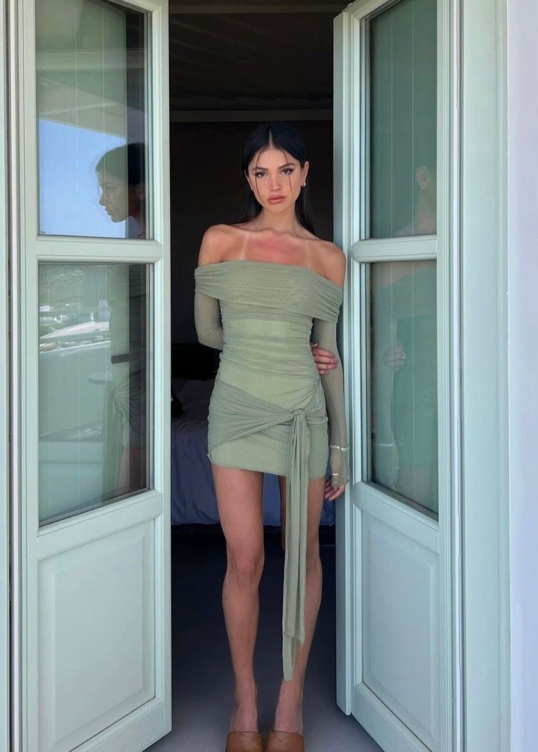 Benni Yasmin Off Shoulder Dress