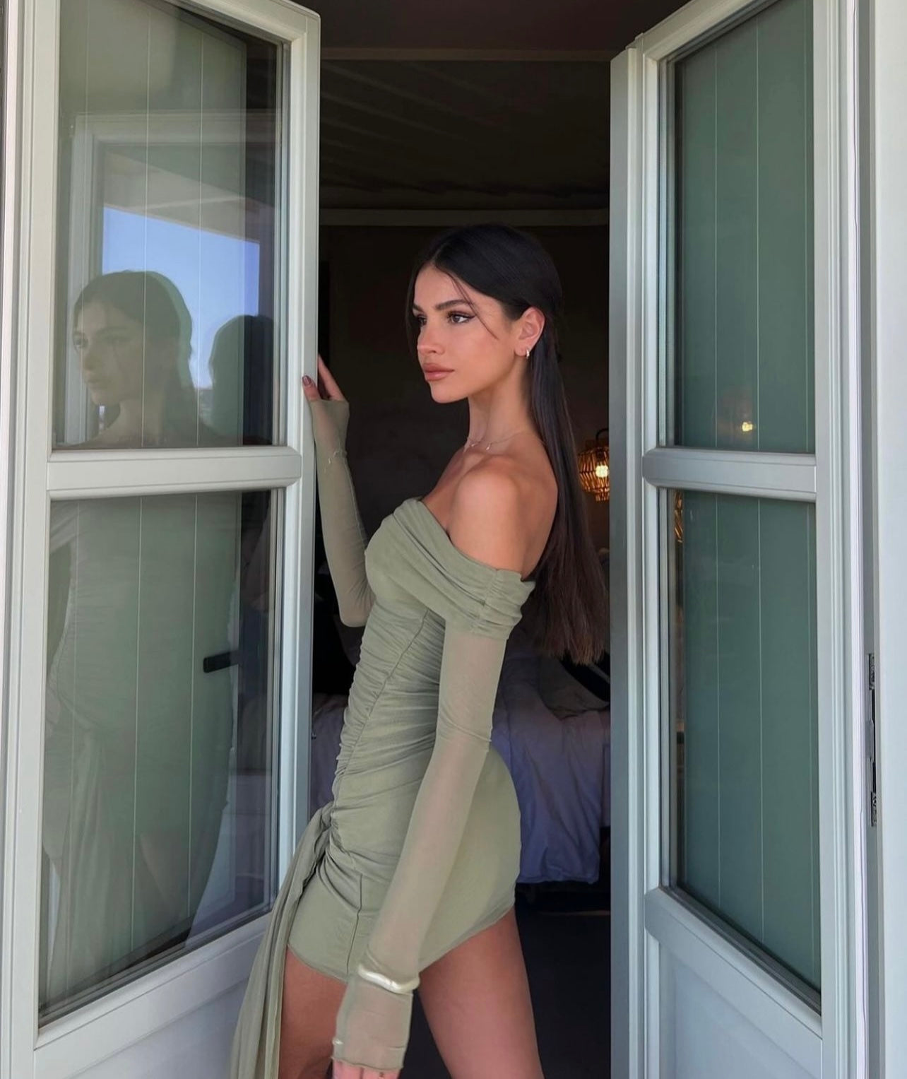 Benni Yasmin Off Shoulder Dress