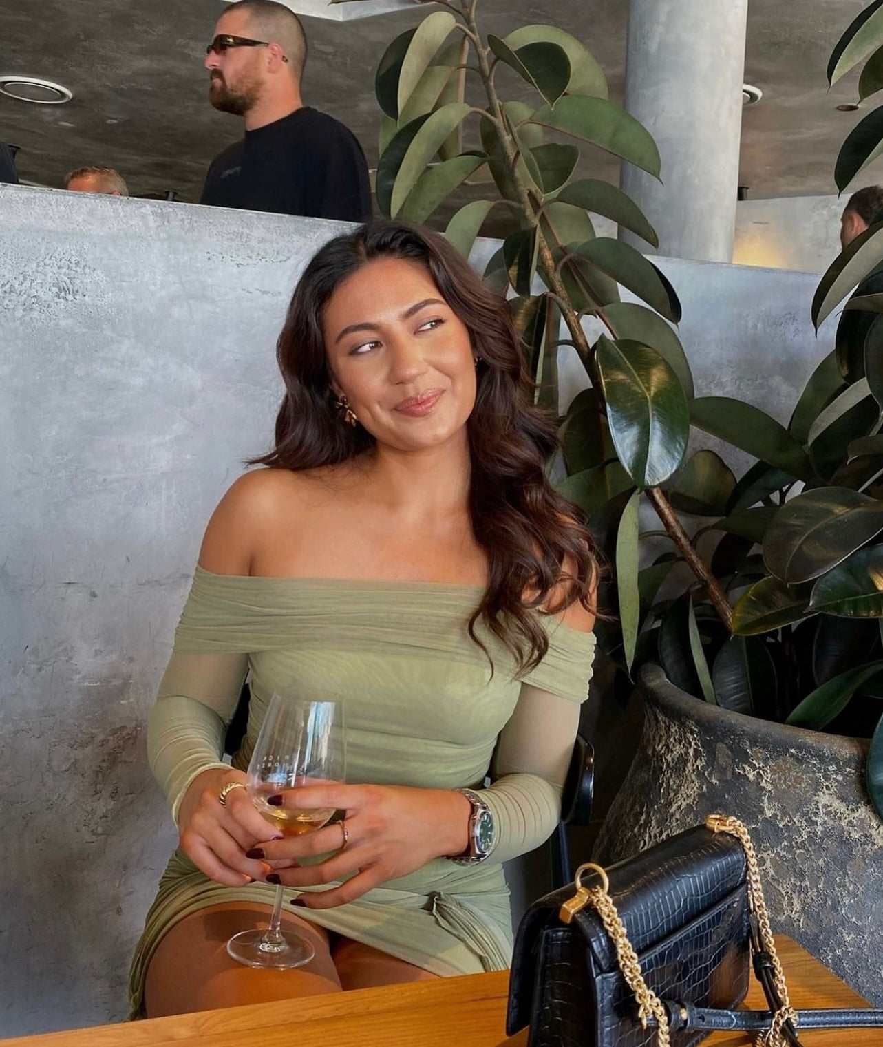 Benni Yasmin Off Shoulder Dress