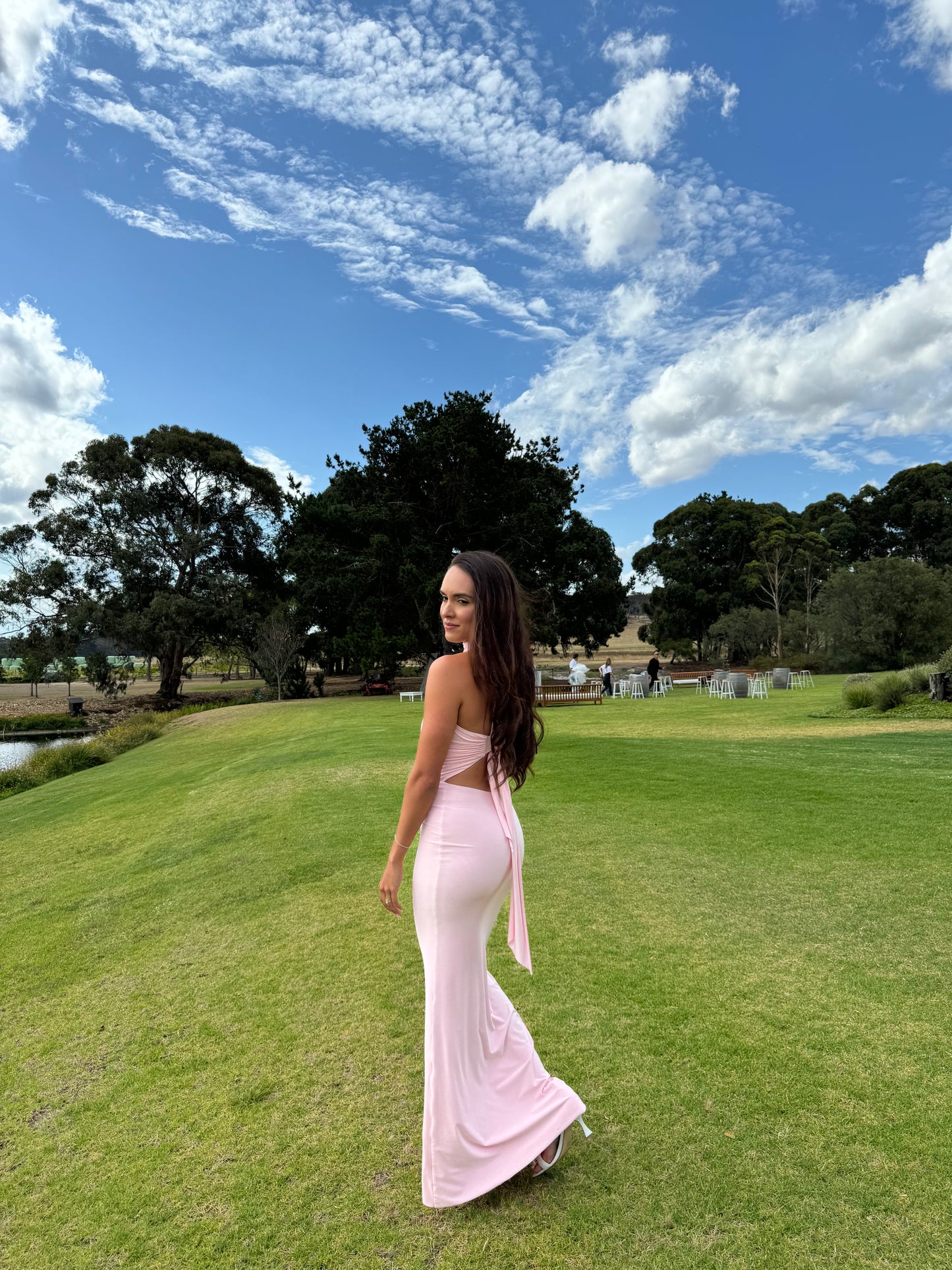 Natalie Rolt Fabienne Gown - Pink