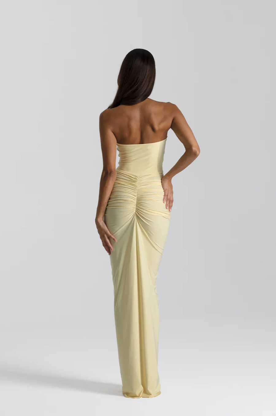 Natalie Rolt Shontae Dress - Lemon