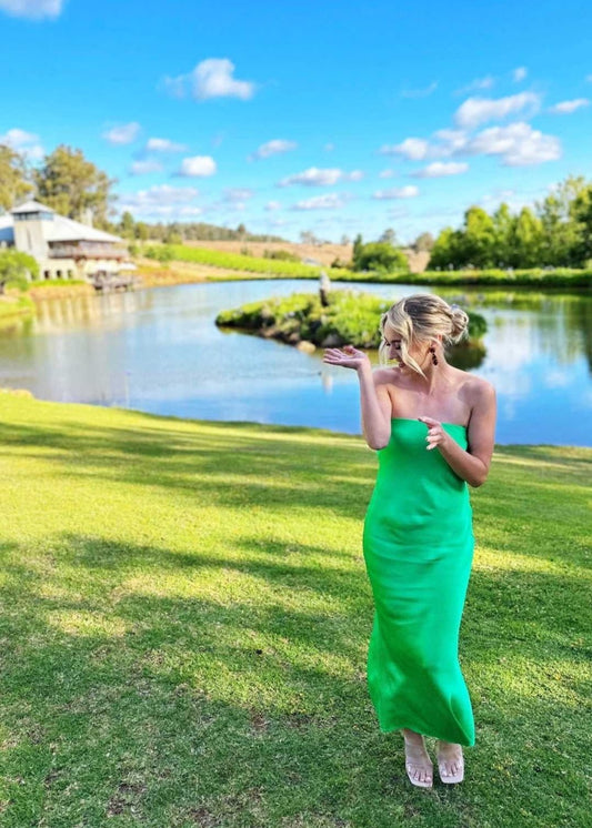Bec and Bridge Moondance Dress - Emerald
