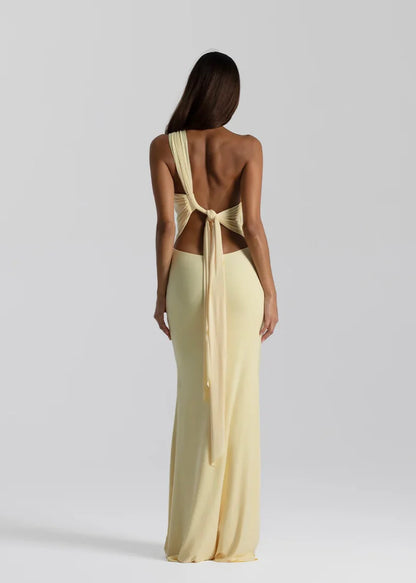 (Coming Soon) Natalie Rolt Fabienne Gown - Lemon