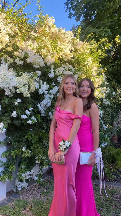 natalie rolt pink dress Natalie Rolt Monika Gown