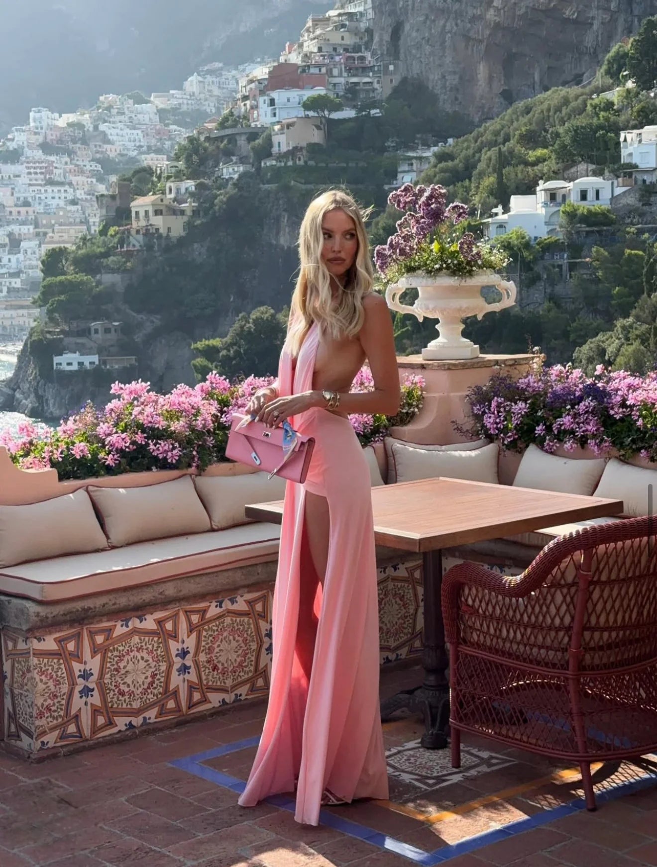 Natalie Rolt Winona Gown - Blossom Pink