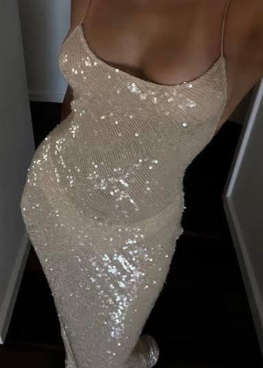 Rat and Boa Olympia Sequin Dress