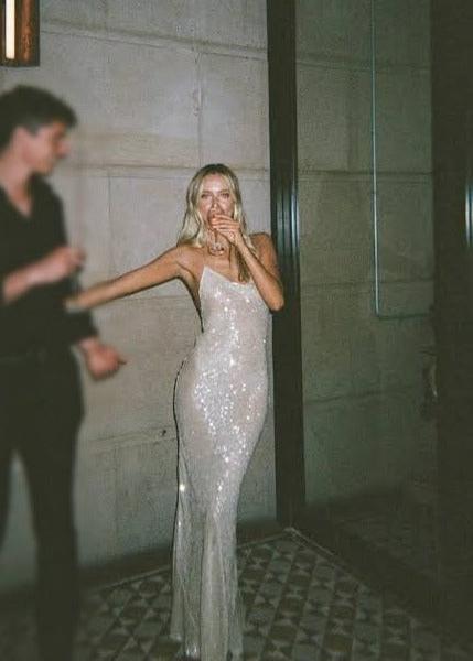 Rat and Boa Olympia Sequin Dress
