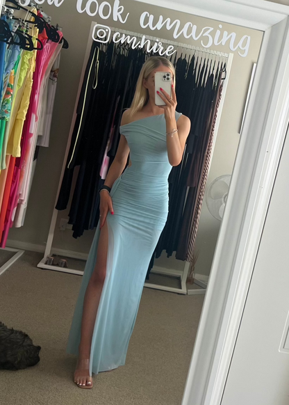 Bec and Bridge Victoria Asym Dress - Blue
