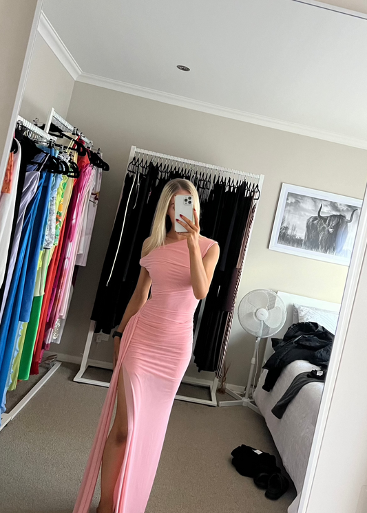 Bec and Bridge Victoria Asym Dress - Pink
