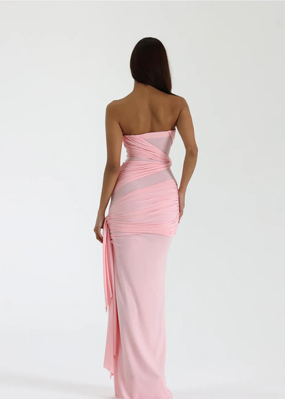 Natalie Rolt Miranda Gown - Pink