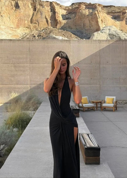 Natalie Rolt Winona Gown - Black