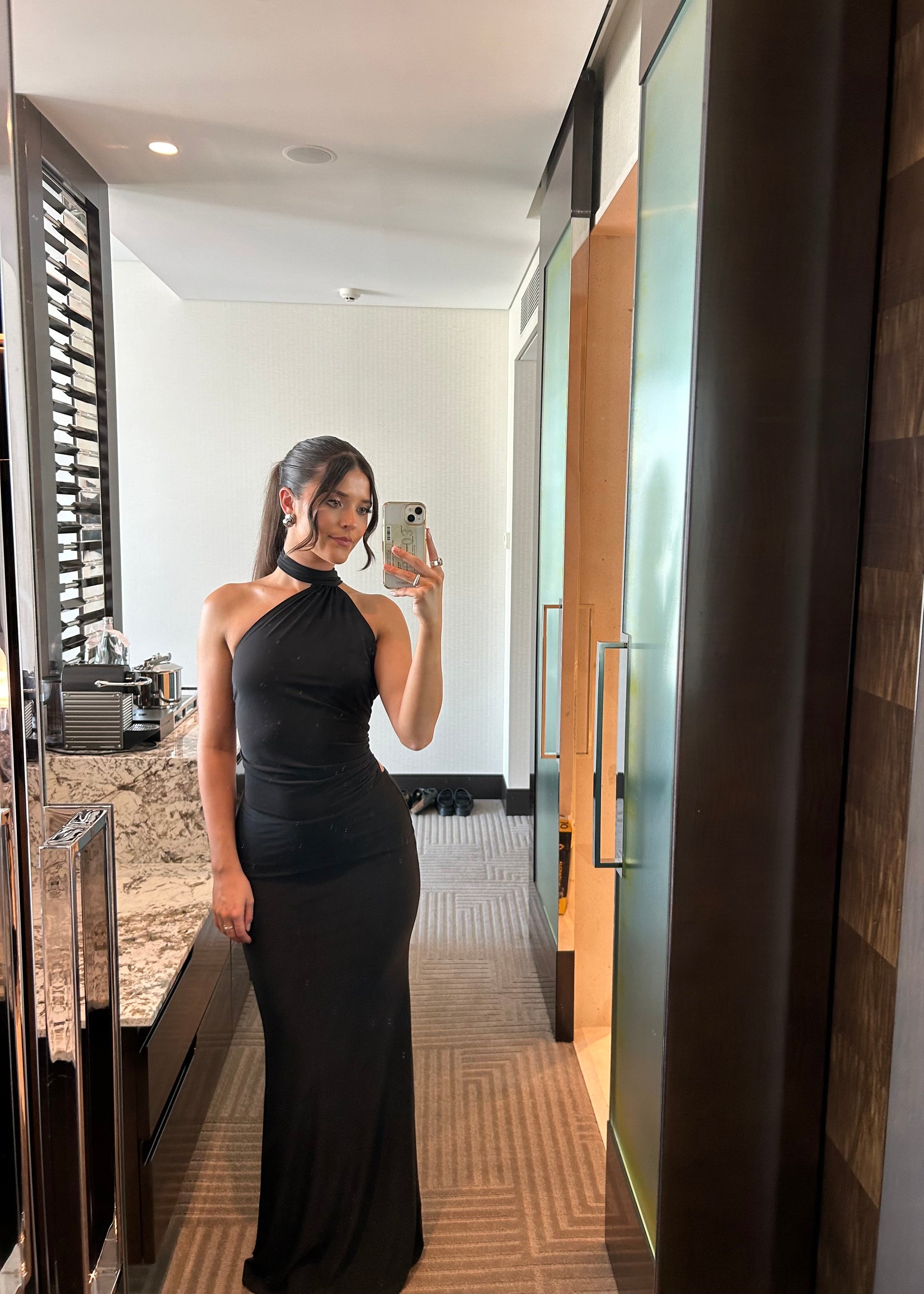 natalie rolt black dress Natalie Rolt Fabienne Gown