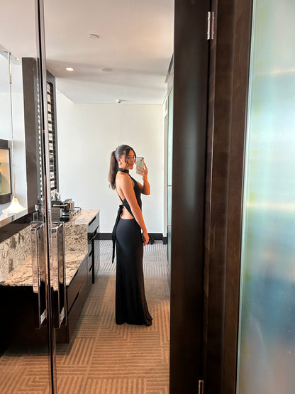 Natalie Rolt Fabienne Gown - Black