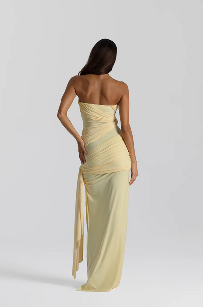 Natalie Rolt Miranda Gown - Lemon