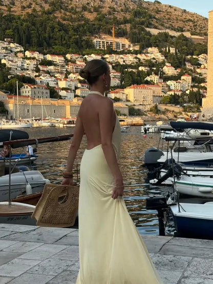 Natalie Rolt Winona Gown - Lemon (Size 0)