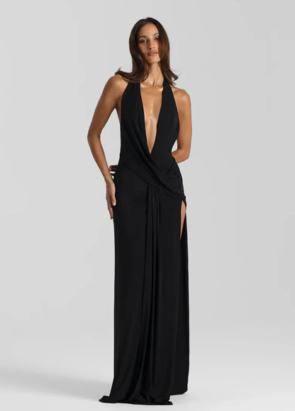Natalie Rolt Winona Gown - Black